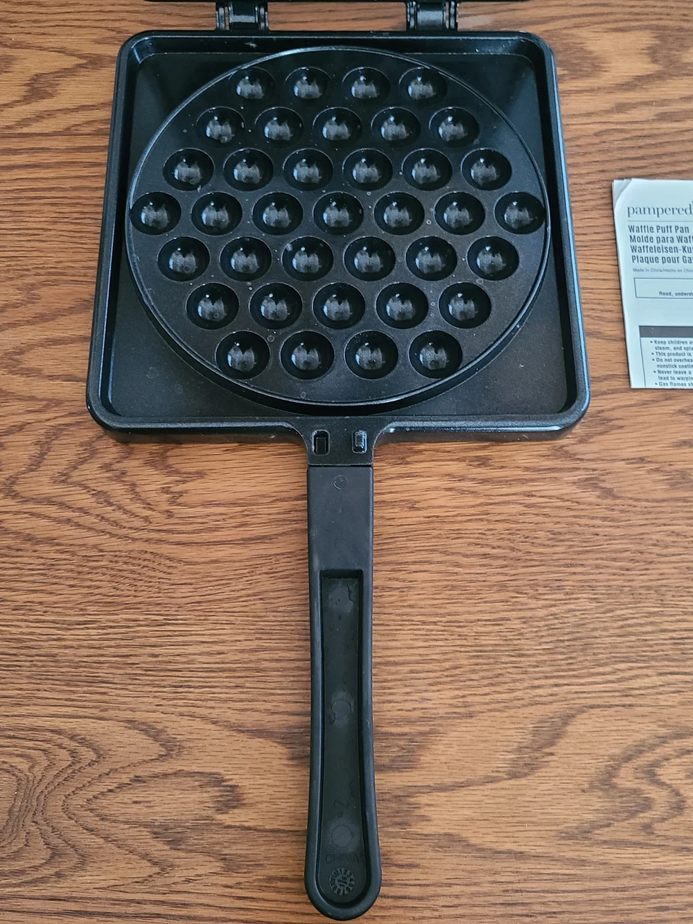 Pampered Chef Waffle Puff Pan